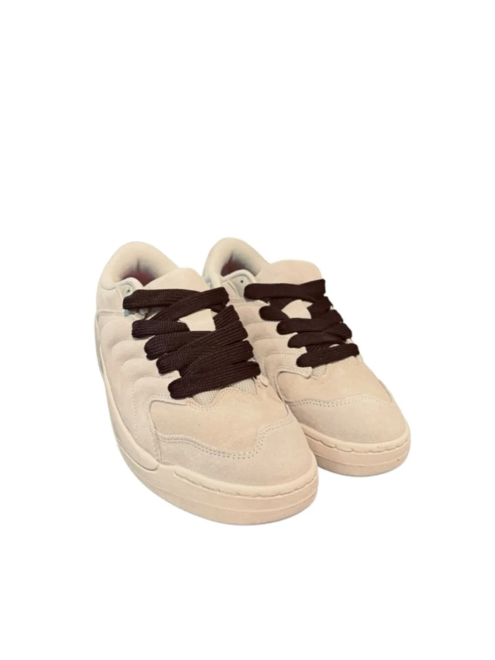 Men's Jordan Session Beige Red Sneakers 9.5